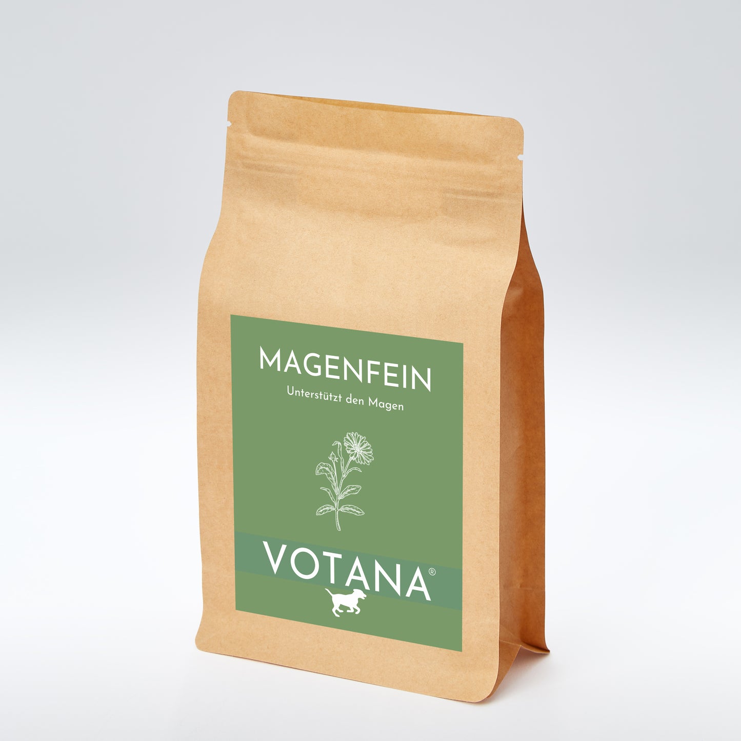 MAGENFEIN - 7 Magenkräuter mit Fenchel, Malve und Süßholz für Hunde mit empfindlichem Magen, Blähungen und Futterverweigerung.