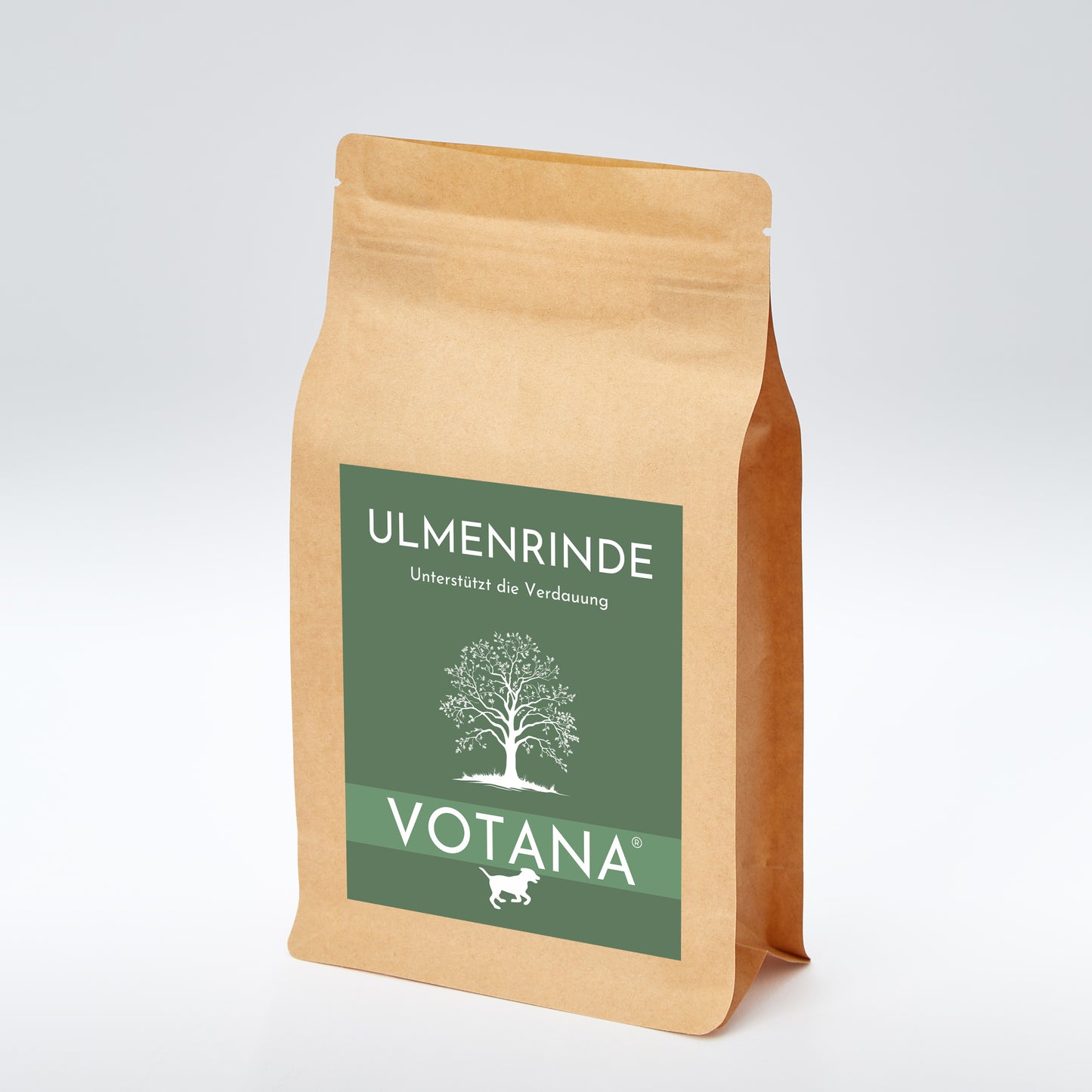ULMENRINDE - Slippery Elm Pulver für Hunde, natürlicher Magen-Darm-Schleimhautschutz, 150g Packung
